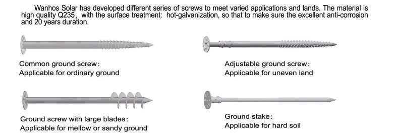 Galvanized Steel Ground Piles Details Galvanized Steel Ground Piles Details