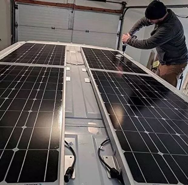solar panels aluminum z bracket