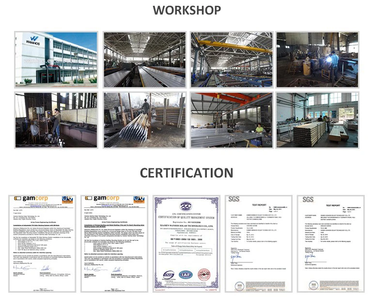 Certificate of Solar Panel Tripod