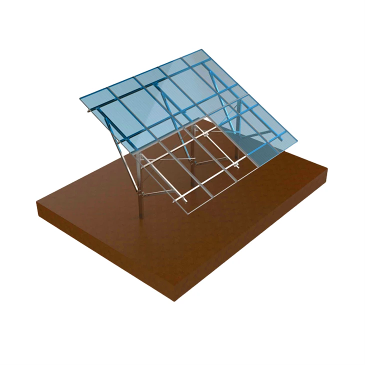 Structure solaire montée au sol
