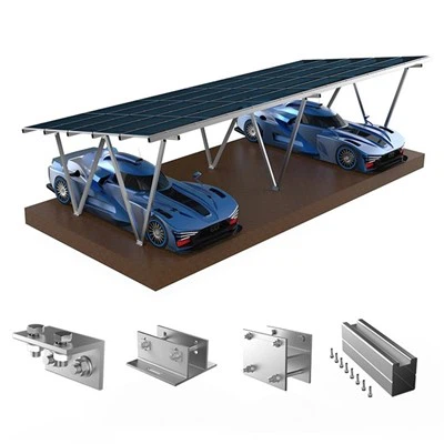 Hangar à voitures solaires résidentielles