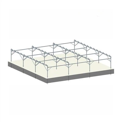 Système de panneaux solaires pour ferme