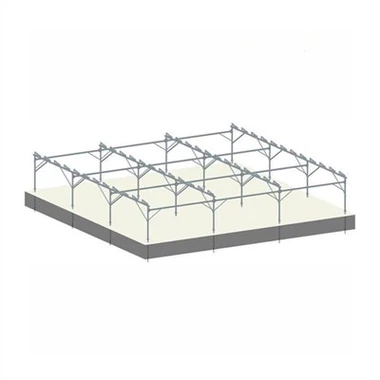 Système de panneaux solaires pour ferme