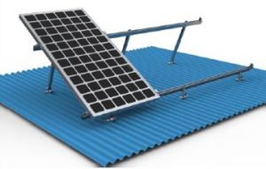 Système de montage de panneau solaire ajustable