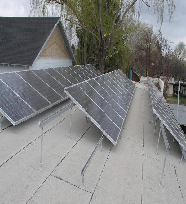 Structures d’appui réglable de panneau solaire