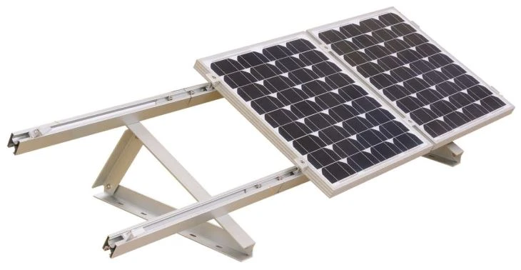 Système de montage solaire pour toit plat Fold Tri-brack