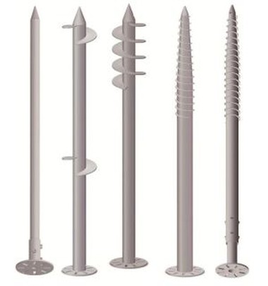 Q235 vis anticorrosion solaire au sol