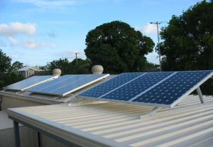 Support de soutirage photovoltaïque pour toit plat, 30 Kw