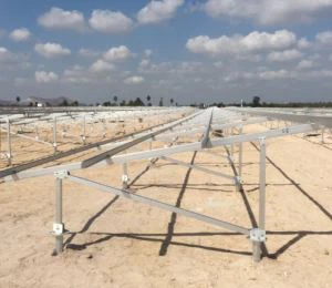 Kit de structure de montage sur mesure en aluminium PV