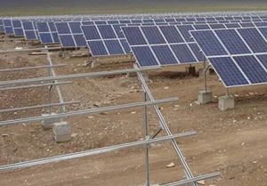 Rail en aluminium solaire sur mesure