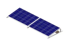 Système de fixation au sol à énergie solaire