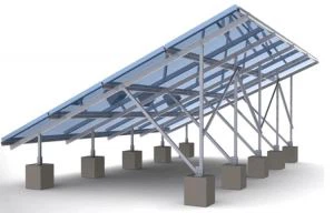 KIND Système de montage solaire pour sol plat ou toit