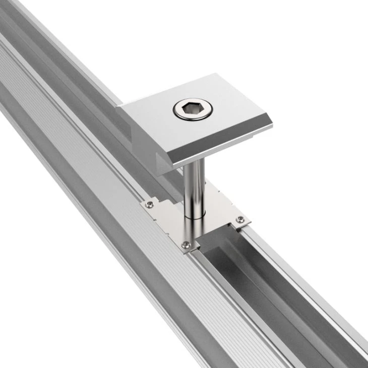 Aluminum Earthing Clip For Solar Clamps