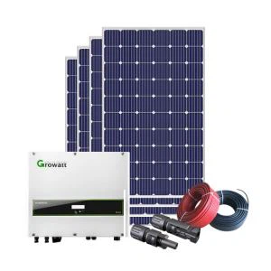 10 KW sur système solaire en réseau
