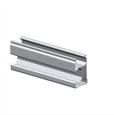 Rail en aluminium de garde-corps pour panneau solaire