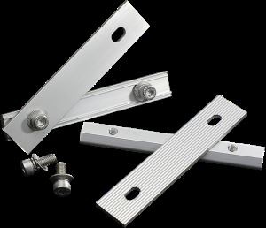 Kit d'épissure de rail de montage de toit de support de panneau solaire