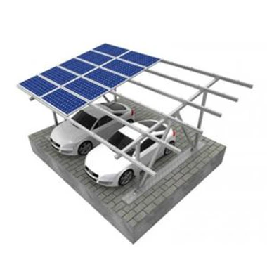 Conception de parking de panneaux solaires