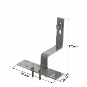 Supports de montage de panneaux solaires pour toit en tuiles
