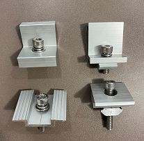 Panneau solaire montage clamps alimentation solaire pince
