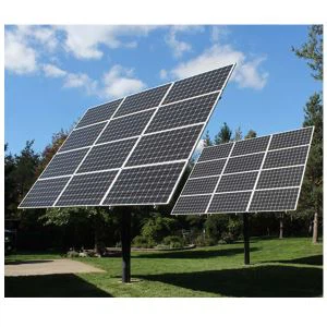 Support de poteau unipolaire pour panneaux solaires