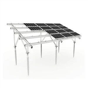 Structure des kits de montage au sol pour panneaux solaires
