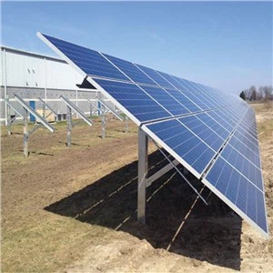 Support de montage sur poteau de panneau solaire