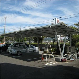 Carports et parkings à énergie solaire